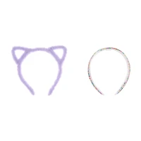 Addison & Olivia Cat Ears Headband, 2 ct