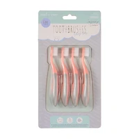 Owl + Coo Baby Toothbrushes, 4 Pack
