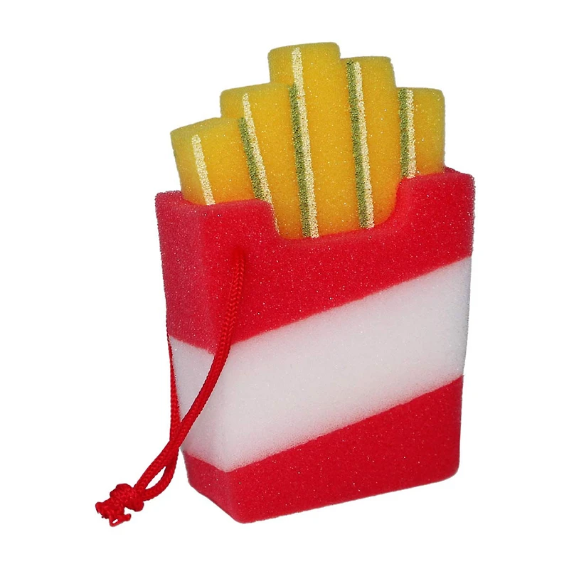 Spongeez Fast Food Themed Bath Sponge, Assorted