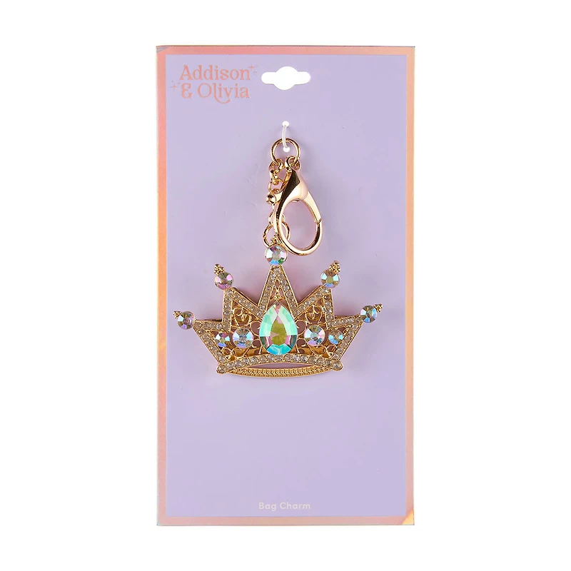 Addison & Olivia Crown Bag Charm