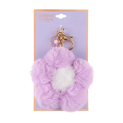 Addison & Olivia Flower Puff Bag Charm