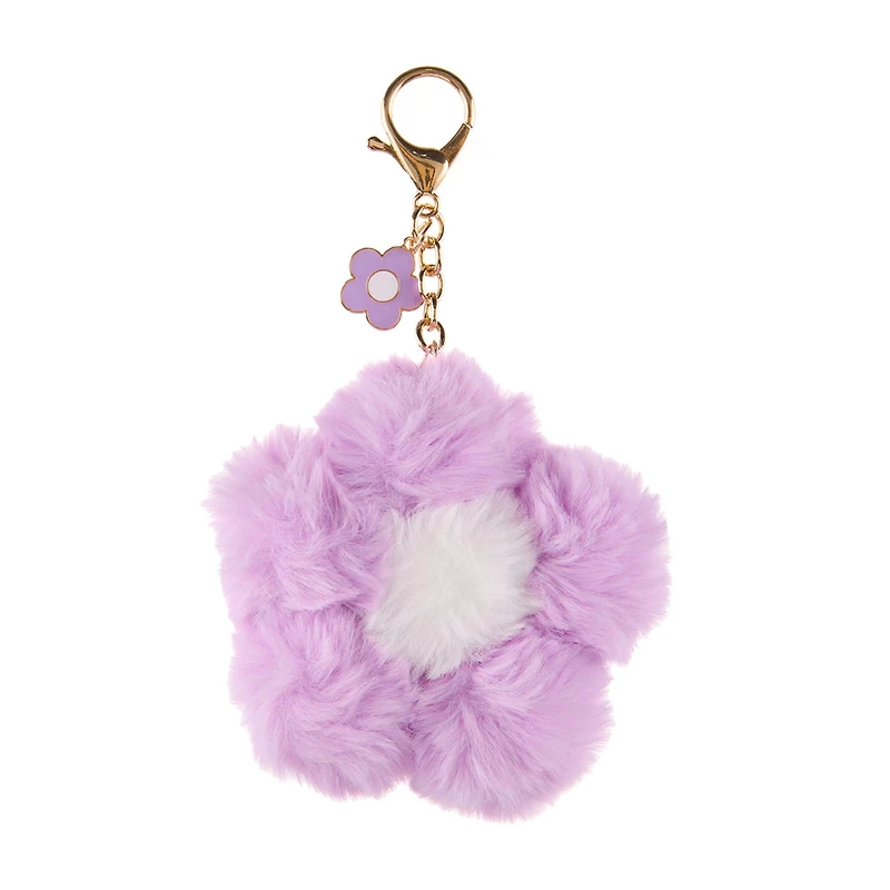 Addison & Olivia Flower Puff Bag Charm