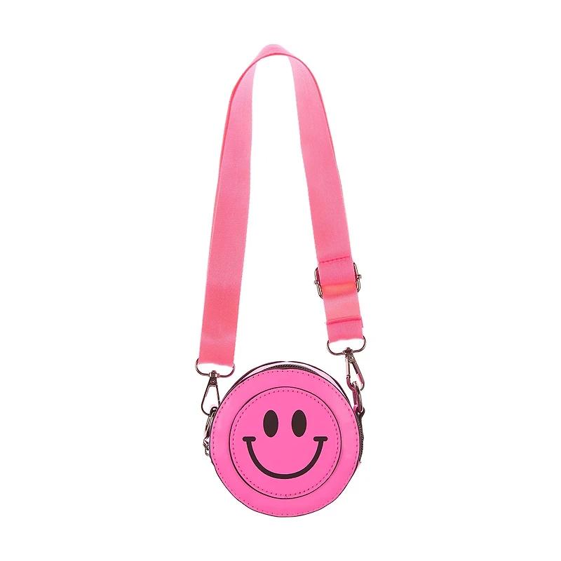 Addison & Olivia Smiley Face Crossbody Bag
