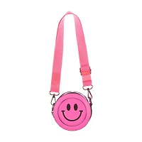 Addison & Olivia Smiley Face Crossbody Bag