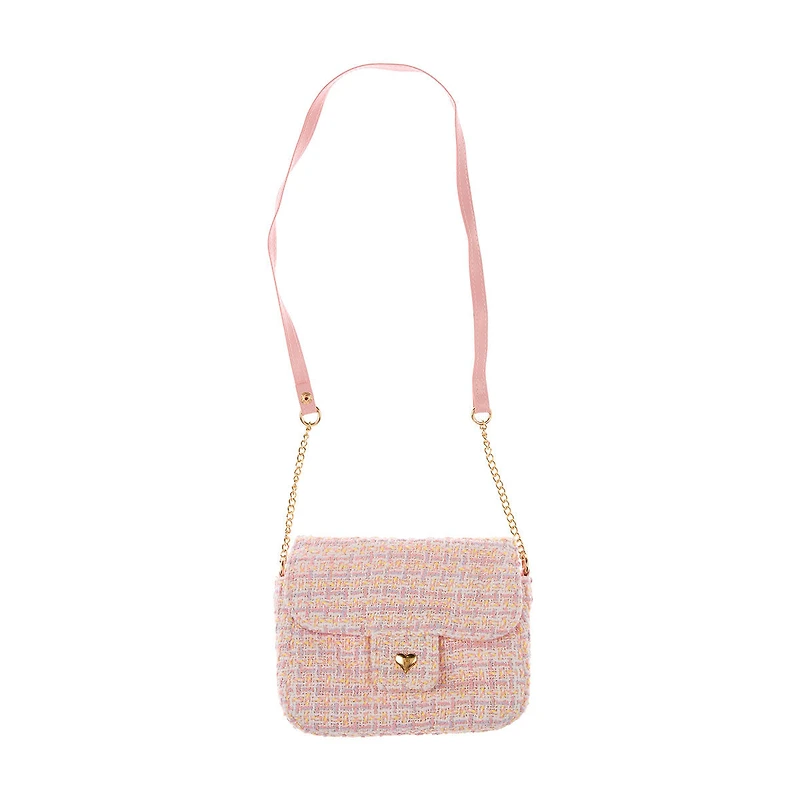 Addison & Olivia Tweed Crossbody Bag