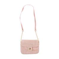 Addison & Olivia Tweed Crossbody Bag
