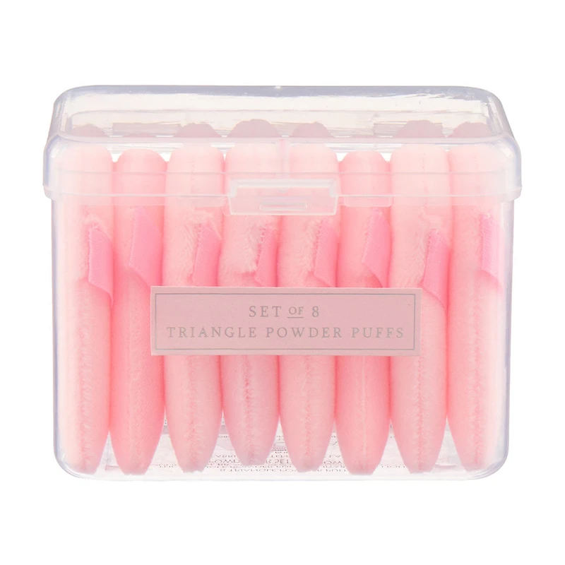 Triangle Power Puffs, 8 ct