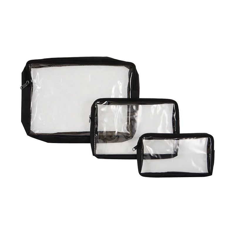 Nested PVC Cosmetic Bags