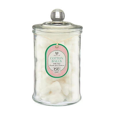 Mayim Cotton Balls, 120 Count, Jar