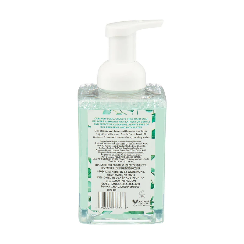 Foaming Hand Soap, Eucalyptus Mint