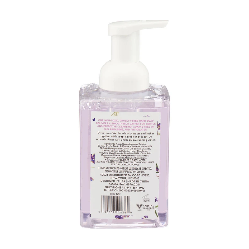 Foaming Hand Soap, Lavender Vanilla