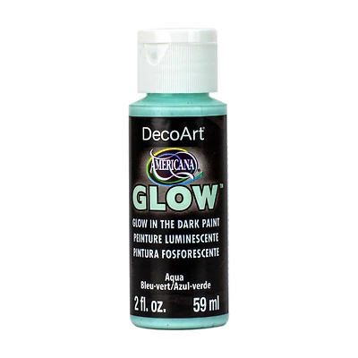 Americana Glow Paint 2OZ Aqua