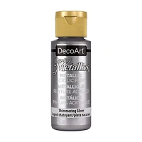 Dazzling Metallics Acrylic 2oz Shimmering Silver