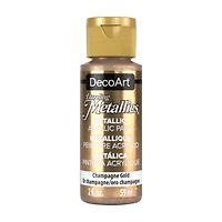 Dazzling Metallics Acrylic, Champagne Gold, 2 oz