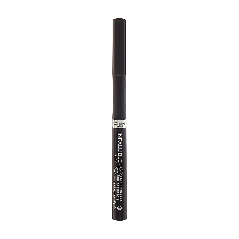 L’Oréal Infallible Grip Precision Felt Eyeliner, Black, 0.03 fl oz