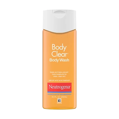 Neutrogena Body Clear Acne Body Wash, 8.5 fl oz