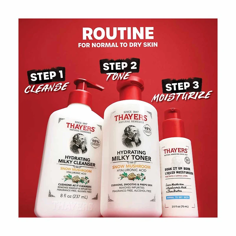 Thayers Milky Toner, 12 fl oz