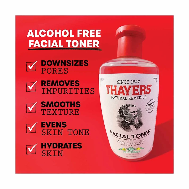 Thayers Cucumber Facial Toner, 12 fl oz
