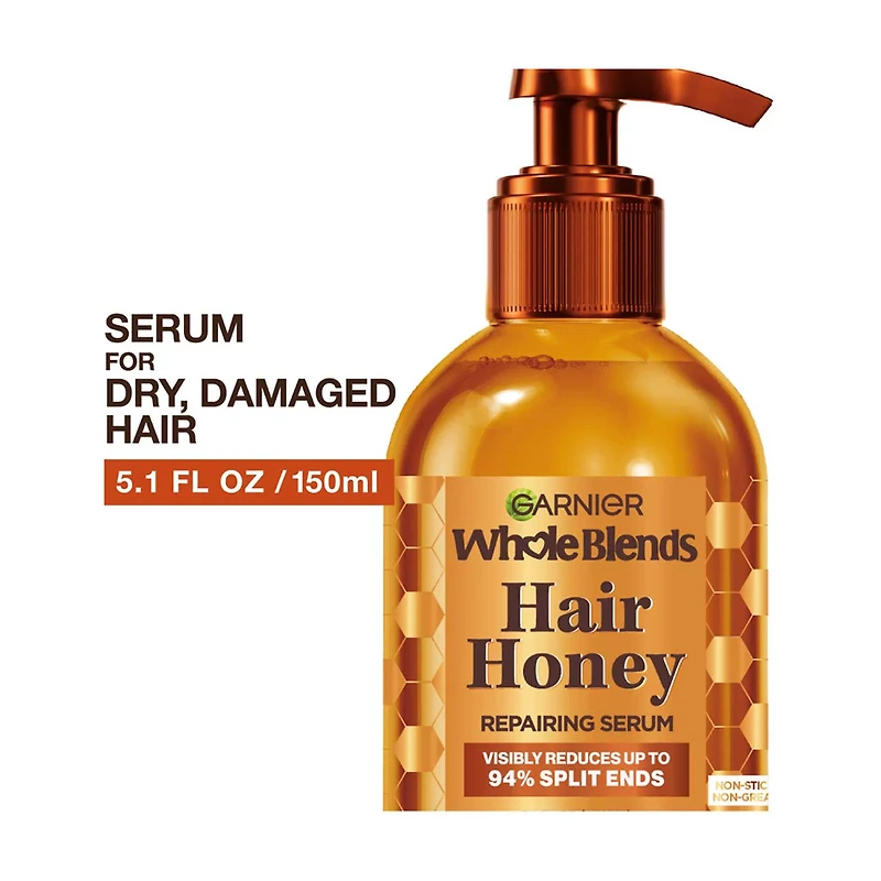 Whole Blends Hair Honey Repairing Serum, 5.1 oz