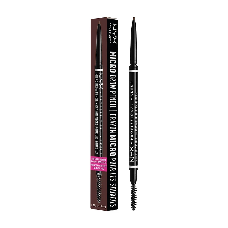 NYX Professional Makeup Micro Brow Pencil, Brunette