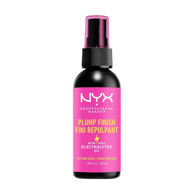 NYX Professional Makeup Plump Finish Setting Spray, 2.03 oz
