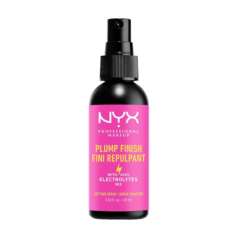 NYX Professional Makeup Plump Finish Setting Spray, 2.03 oz