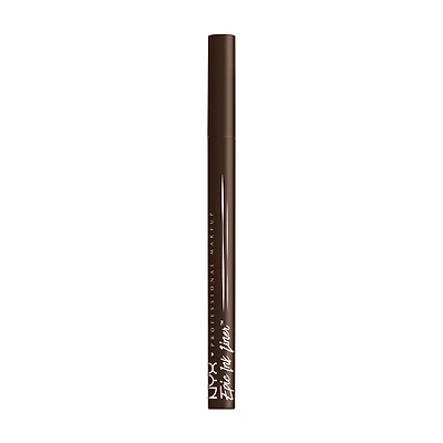 NYX Professional Makeup Epic Ink Waterproof Liquid Liner, Dark Chocolate