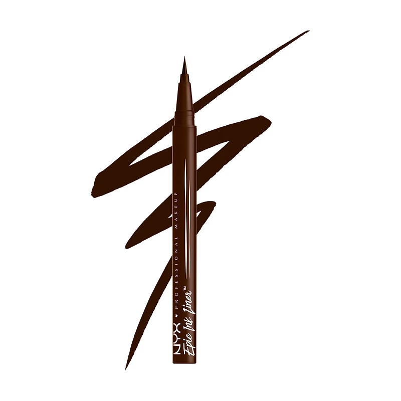 NYX Professional Makeup Epic Ink Waterproof Liquid Liner, Milk Chocolate