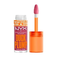 NYX Professional Makeup Duck Plump High Pigment Lip Plumping Gloss, Strike A Ros