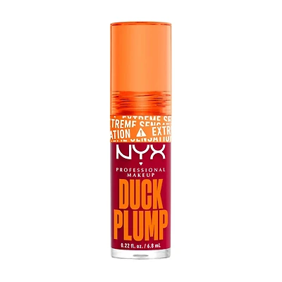 NYX Professional Makeup Duck Plump High Pigment Lip Plumping Gloss, Hall Of Flam