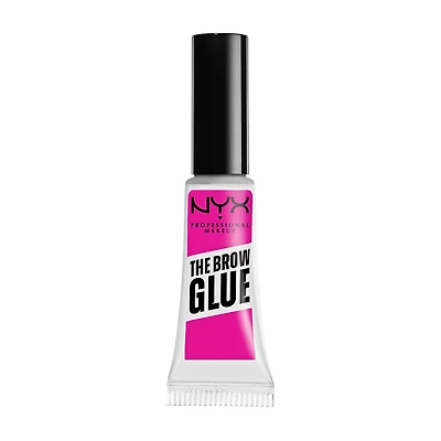NYX Professional Makeup The Brow Glue Instant Brow Styler, Clear
