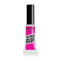 NYX Professional Makeup The Brow Glue Instant Brow Styler, Clear