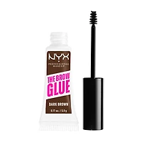 NYX Professional Makeup The Brow Glue Instant Brow Styler, Dark Brown