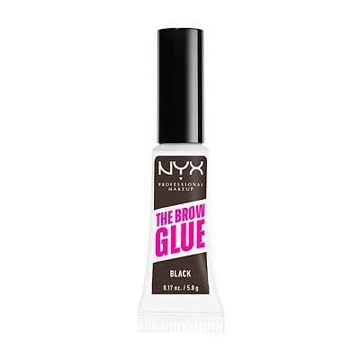 NYX Professional Makeup The Brow Glue Instant Brow Styler, Black