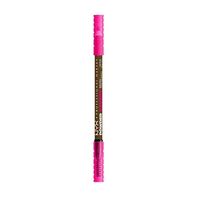 NYX Professional Makeup Powder Louder Brow Pencil, Soft Brown