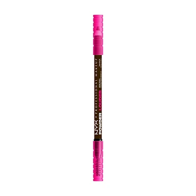 NYX Professional Makeup Powder Louder Brow Pencil, Ash Brown