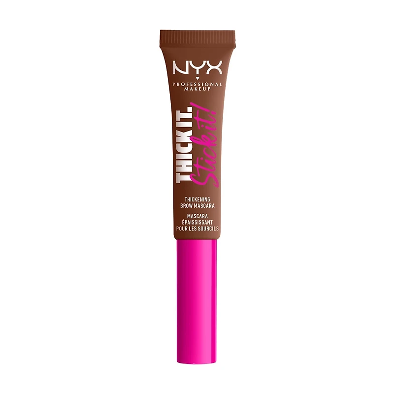 NYX Professional Makeup Thick It Stick It Brow Mascara, Rich Auburn