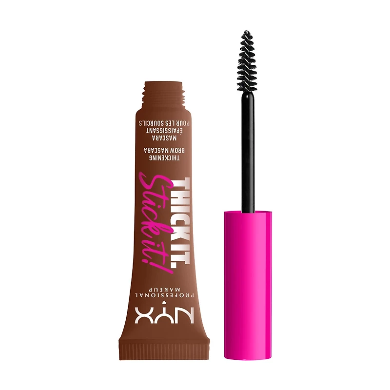 NYX Professional Makeup Thick It Stick It Brow Mascara, Rich Auburn