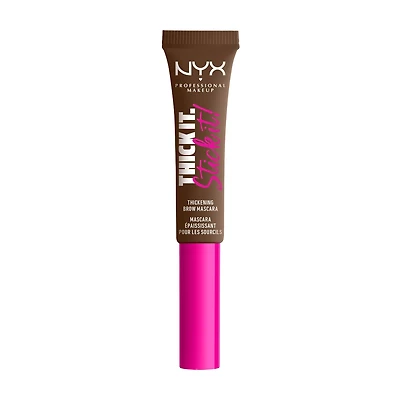 NYX Professional Makeup Thick It Stick It Brow Mascara, Brunette