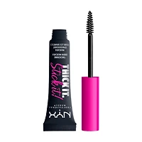 NYX Professional Makeup Thick It Stick It Brow Mascara, Black