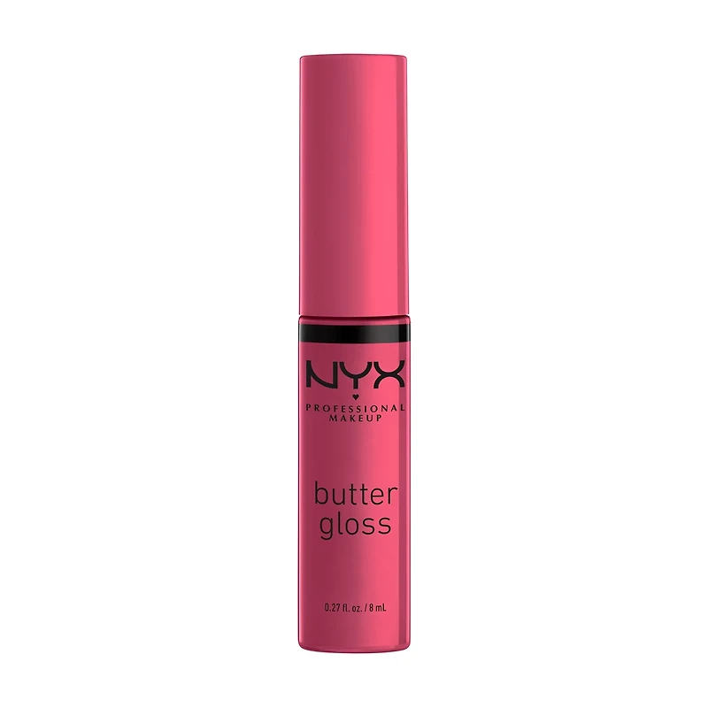 NYX Professional Makeup Butter Lip Gloss, Strawberry Cheesecake