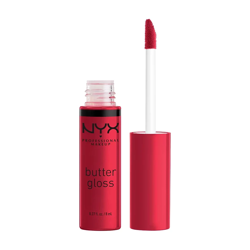 NYX Professional Makeup Butter Lip Gloss, Red Velvet