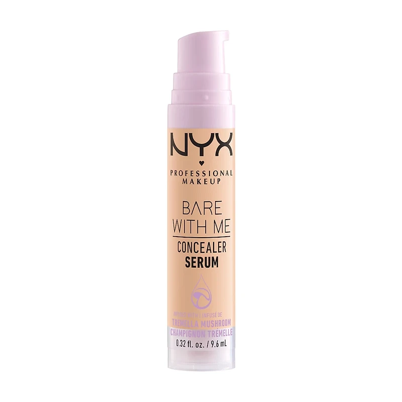 NYX Professional Makeup Bare With Me Serum and Calm Concelear, Beige