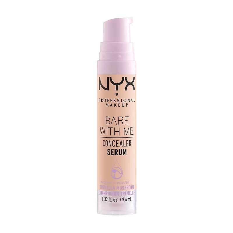 NYX Professional Makeup Bare With Me Serum and Calm Concelear, Light