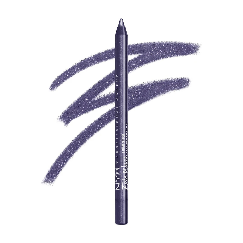 NYX Professional Makeup Epic Wear Waterproof Eyeliner Stick, Fierce Purple