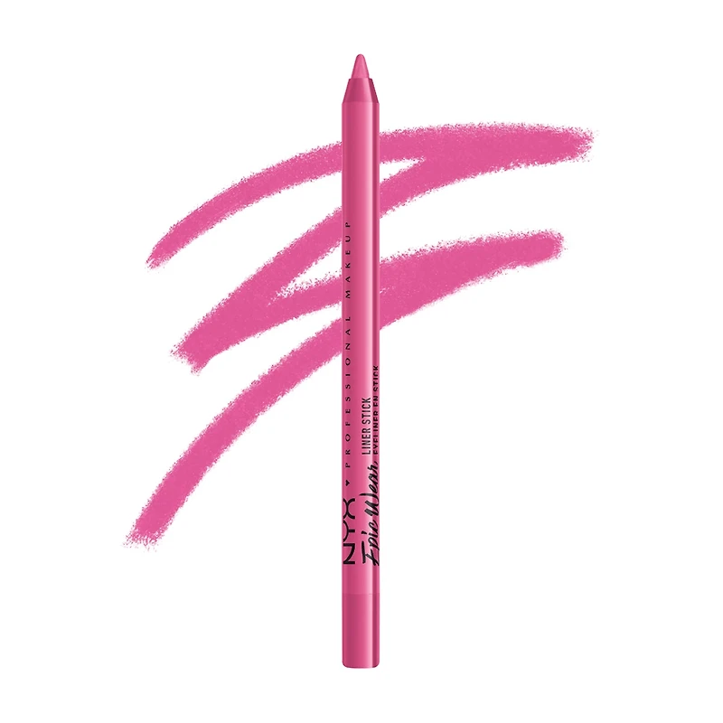 NYX Professional Makeup Epic Wear Waterproof Eyeliner Stick, Pink Spirit