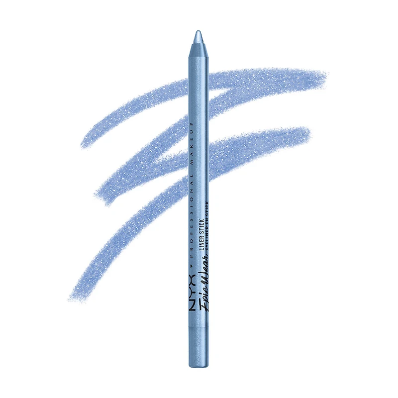 NYX Professional Makeup Epic Wear Waterproof Eyeliner Stick, Chill Blue