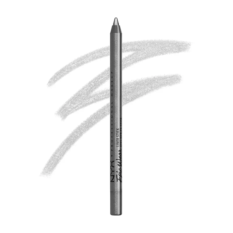NYX Professional Makeup Epic Wear Waterproof Eyeliner Stick, Silver Lining