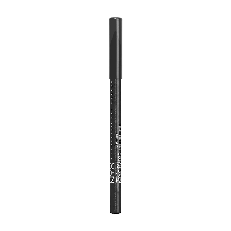 NYX Professional Makeup Epic Wear Waterproof Eyeliner Stick, Black Metal