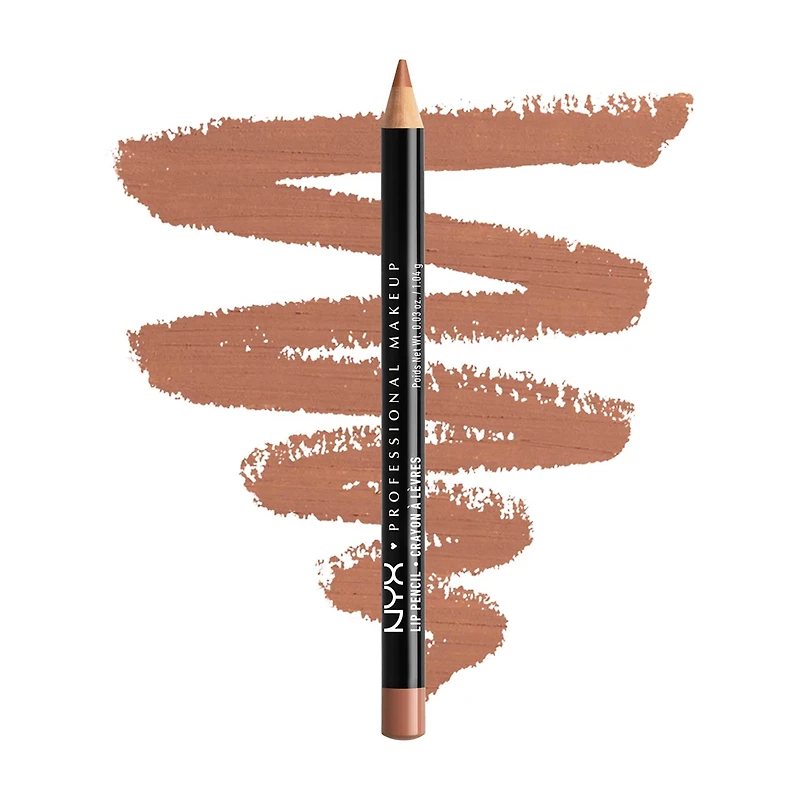 NYX Professional Makeup Slim Lip Pencil, Soft Brown